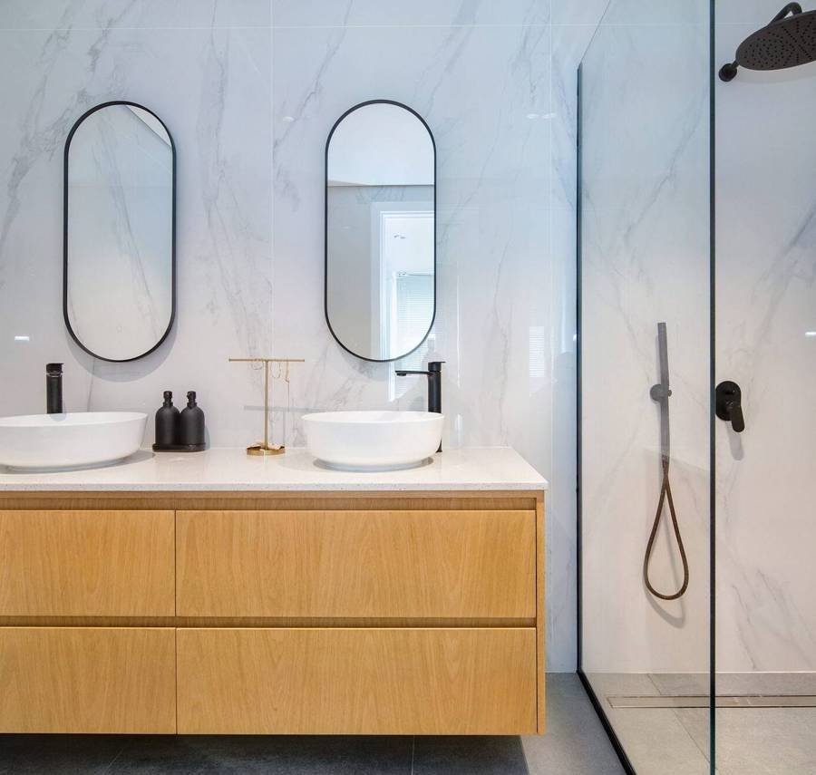 Vanity unit made by Just Right Interior Decoration